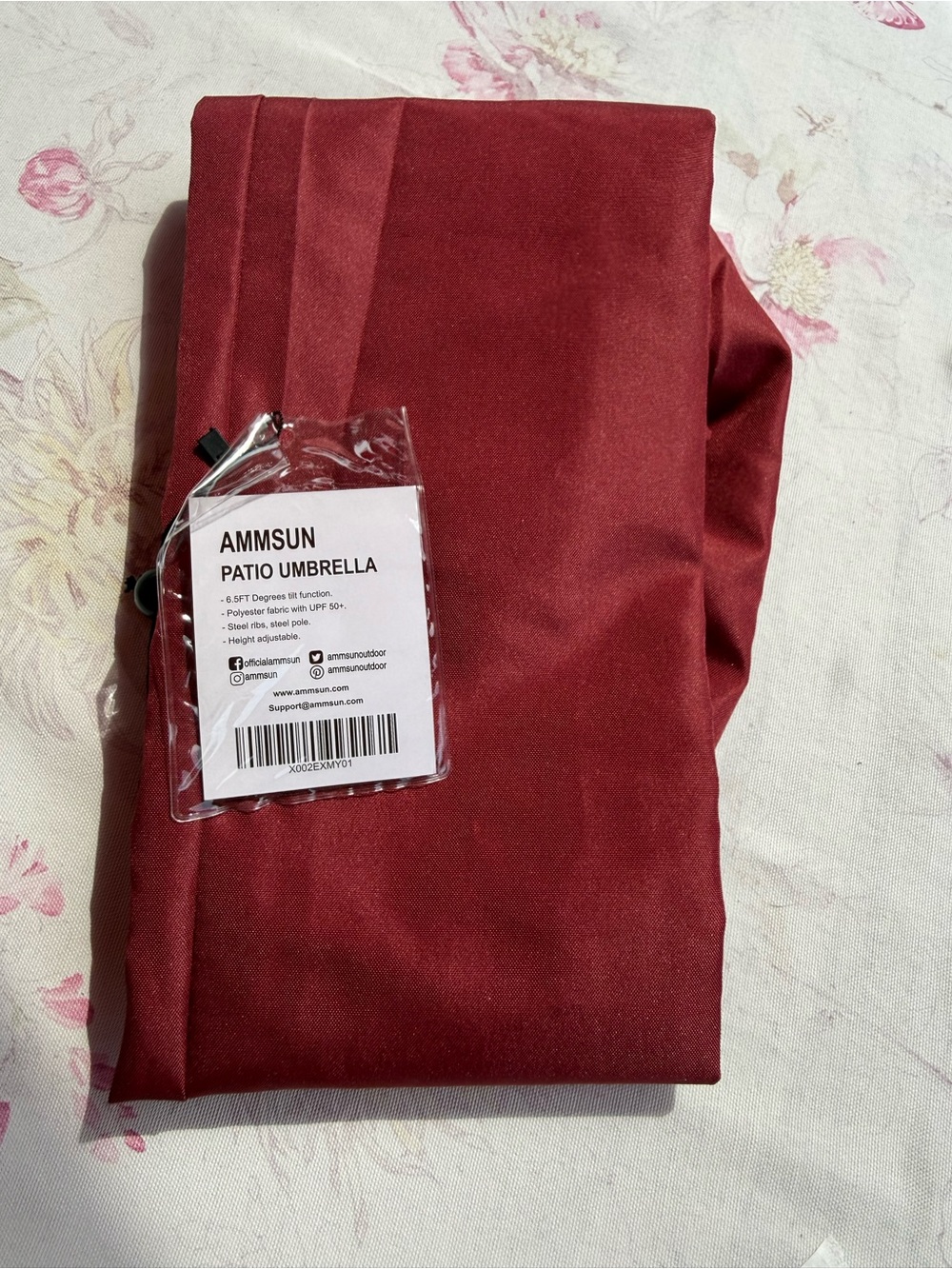 Patio Umbrella Cover New 6.5 ft